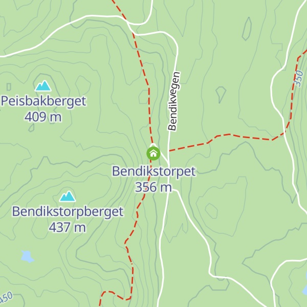 Map of Bendikstorpet