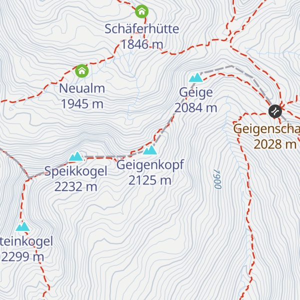 Map of Geigenkopf