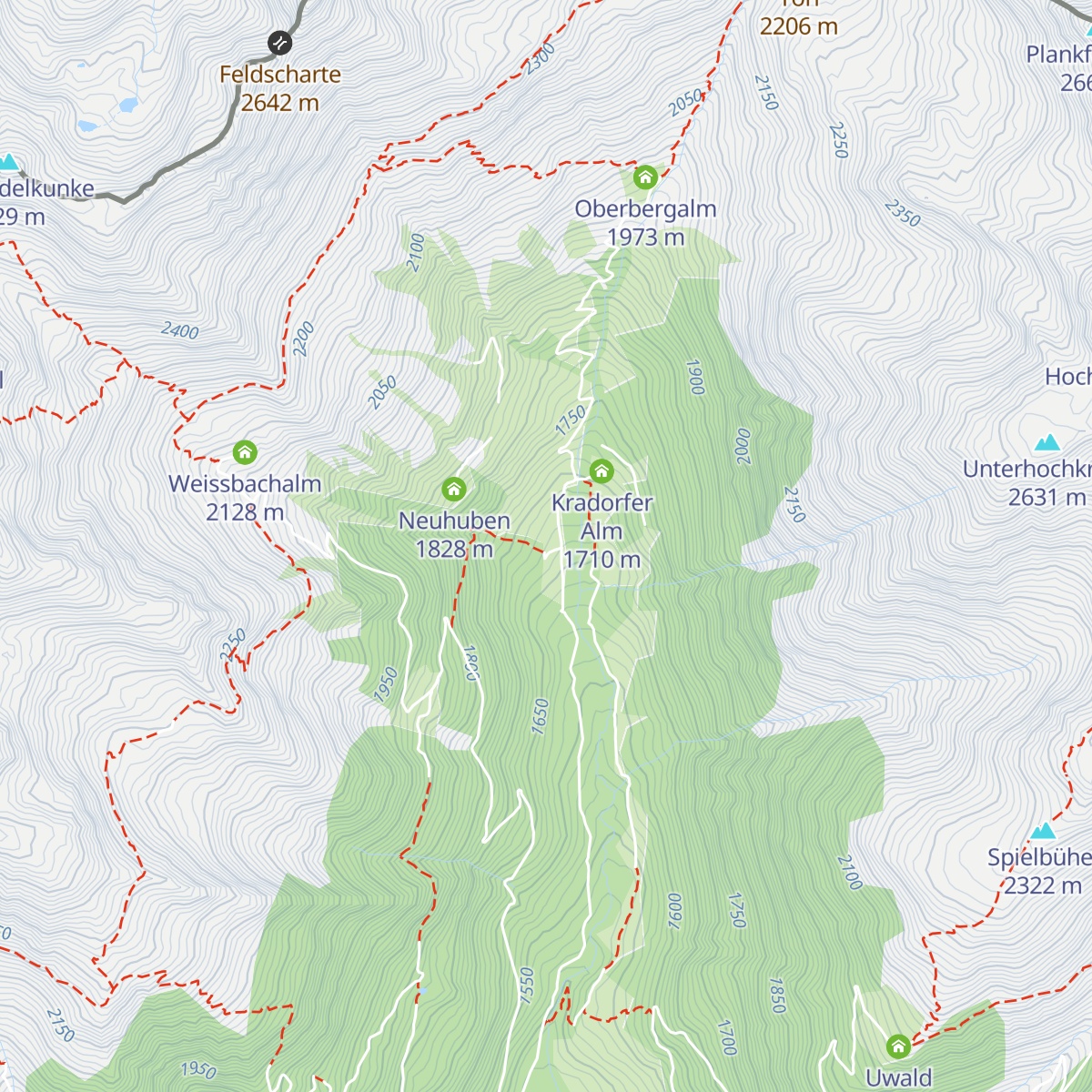 Messnerhütte map