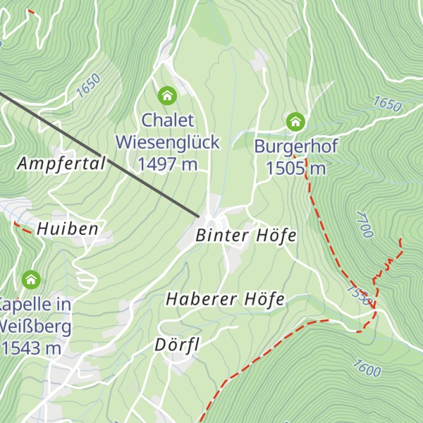 Map of Talschlusshütte