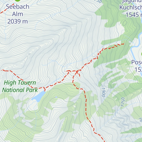 Map of Foißkaralm