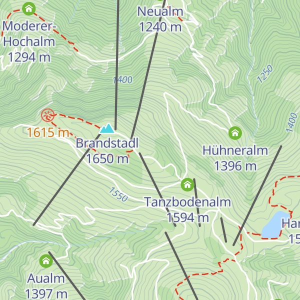 Map of Berggasthof Brandstadl
