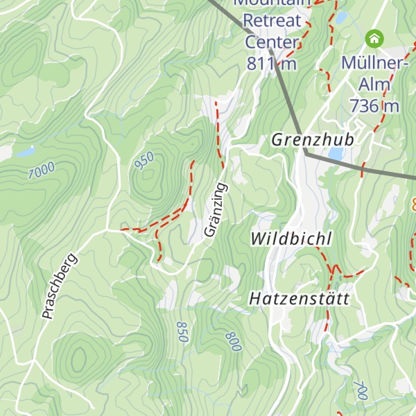 Map of Chalet Niederndorf