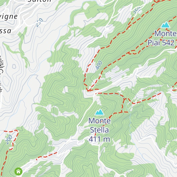 Map of Casa Frassinelli