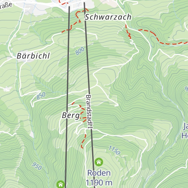 Map of Berggasthof Bavaria