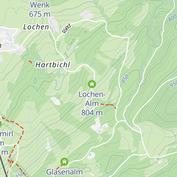 Map of Lochen-Alm