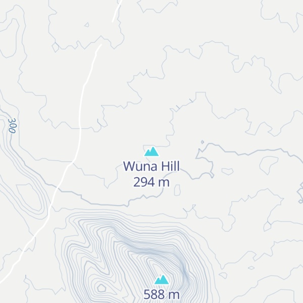 Map of Wuna Hill