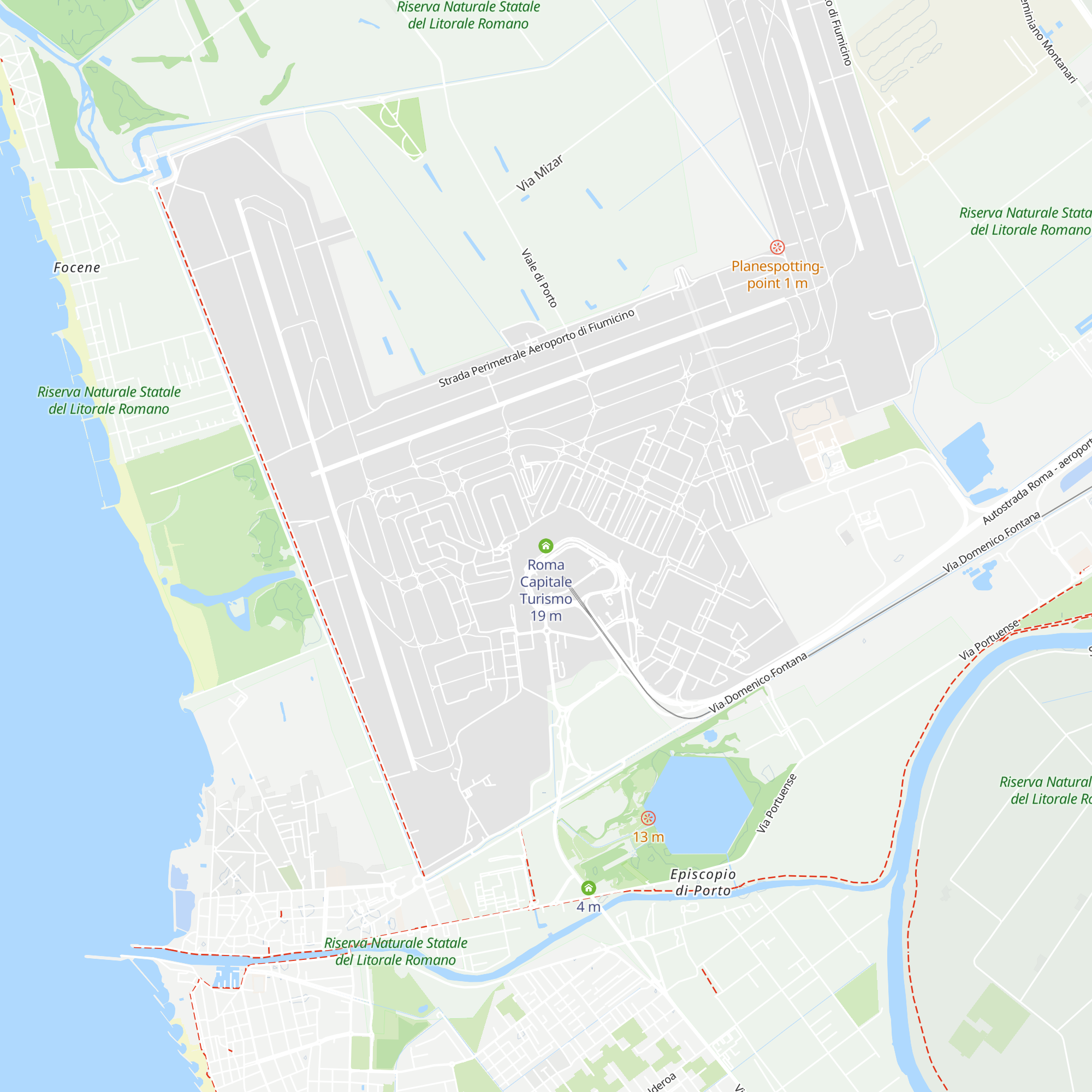 Roma Capitale Turismo map