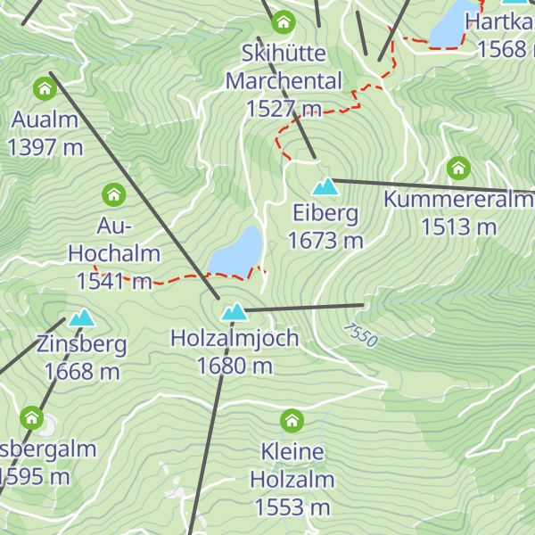Map of Bergrestaurant Jochstubn