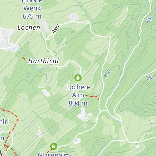 Map of Lochen-Alm