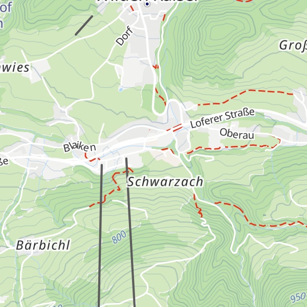 Map of Waldhof Alm