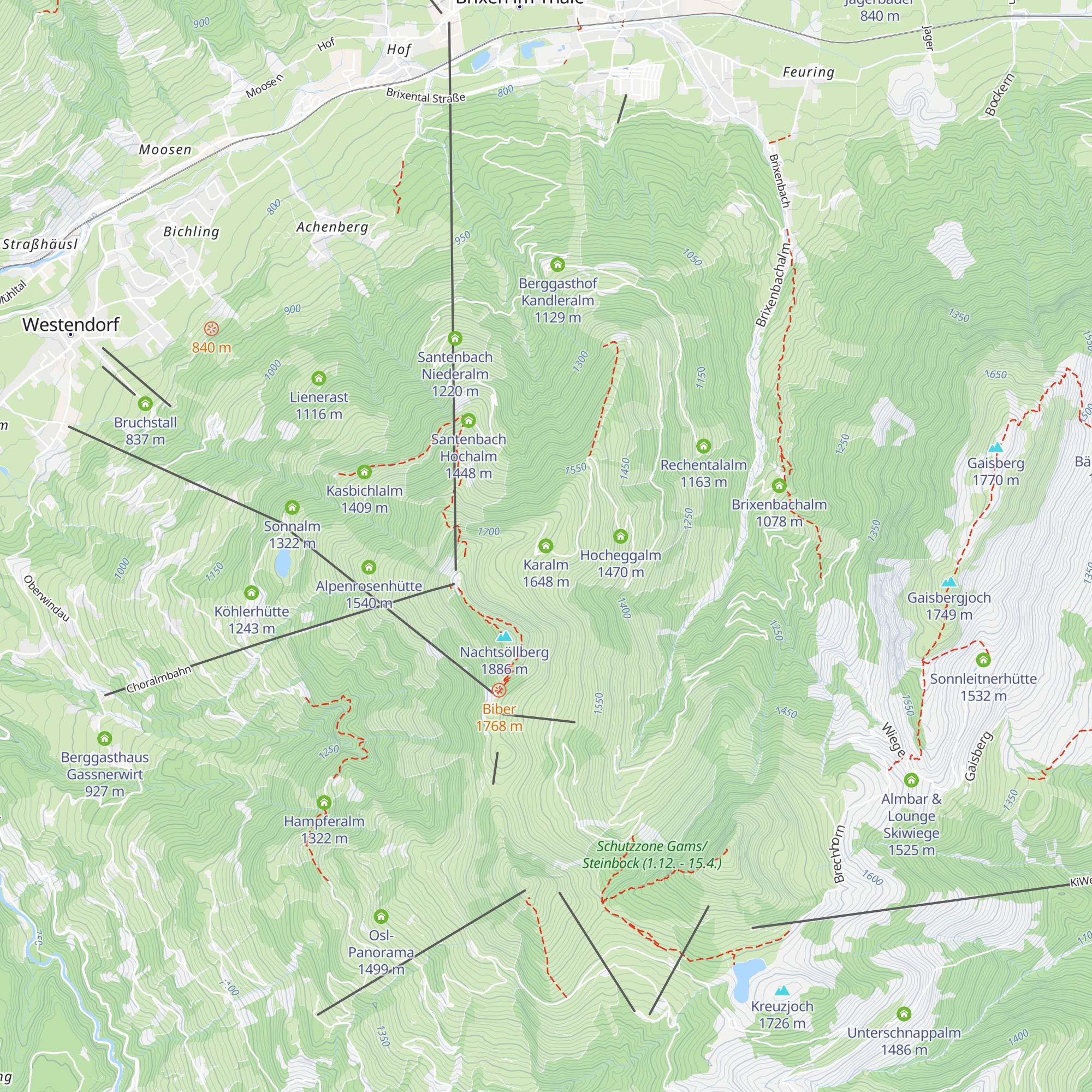 Karalm map