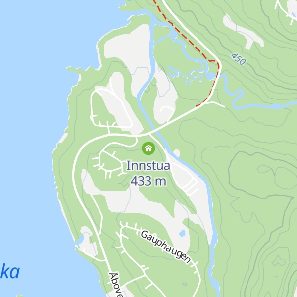 Map of Innstua
