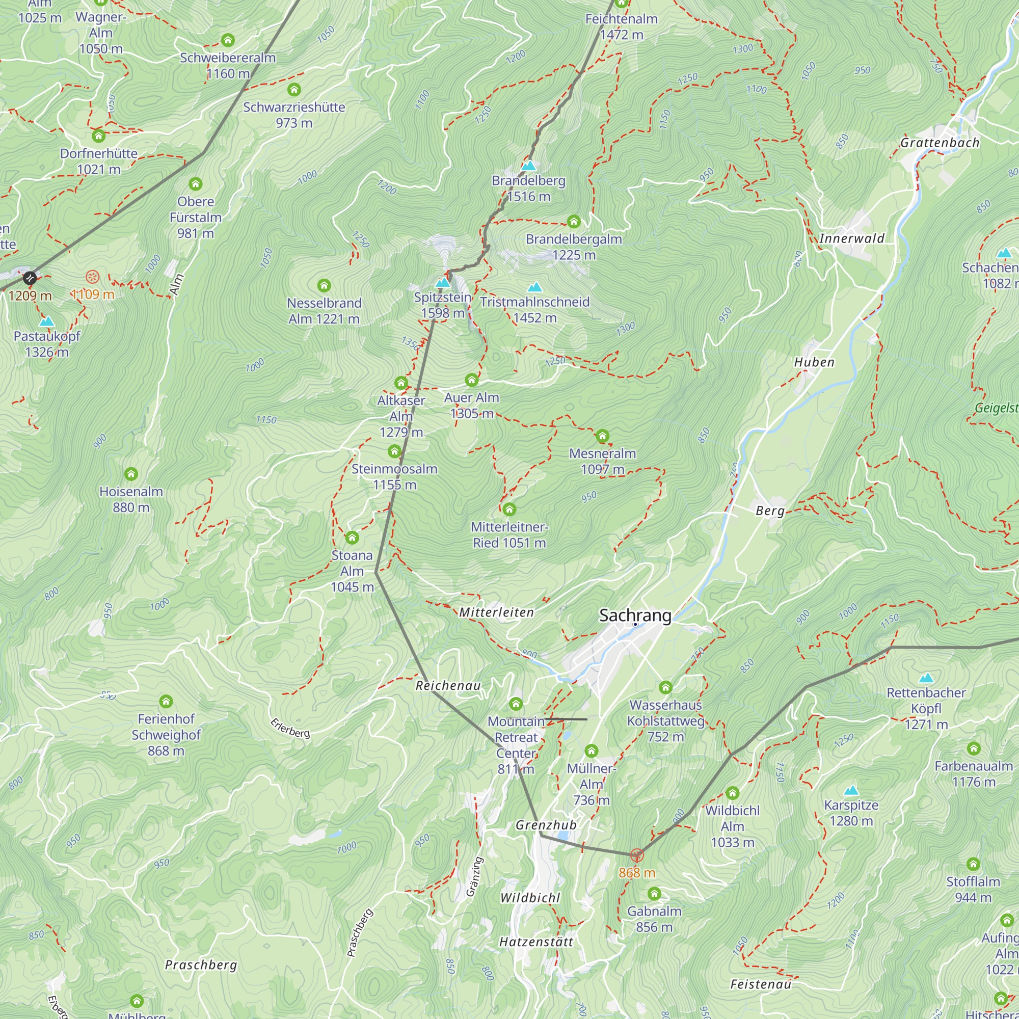 Mitterleitner-Ried map