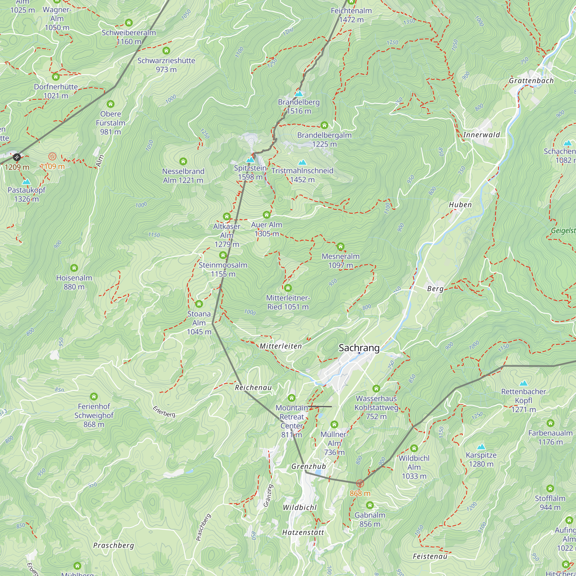 Mitterleitner-Ried map