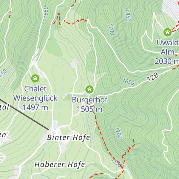 Map of Burgerhof