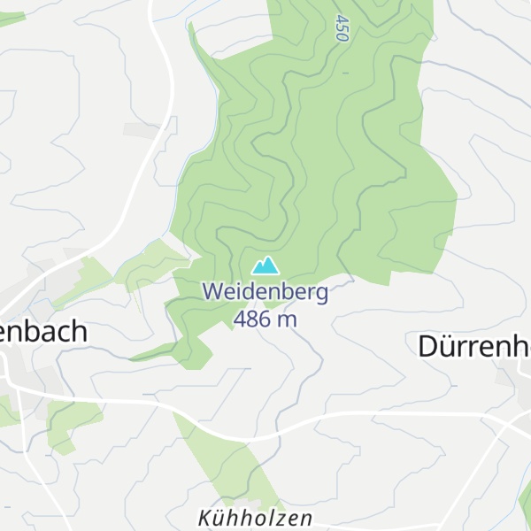 Map of Weidenberg