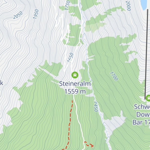 Map of Steineralm