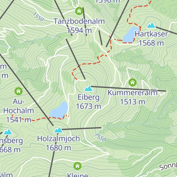 Map of Eiberg