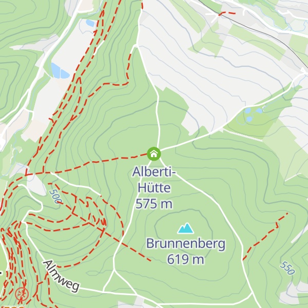 Map of Alberti-Hütte