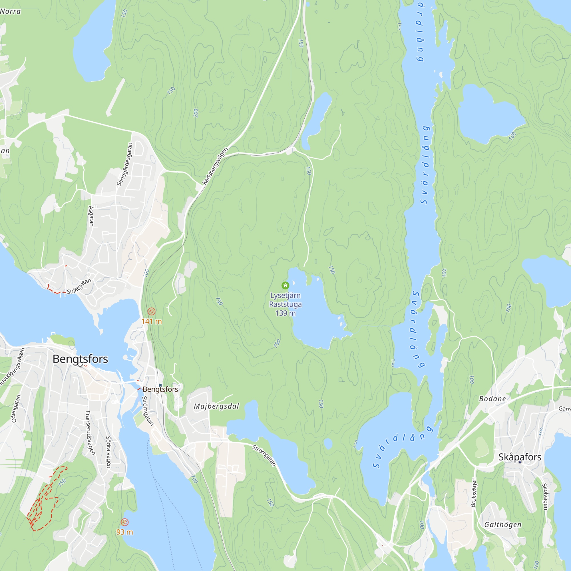 Lysetjärn Raststuga map