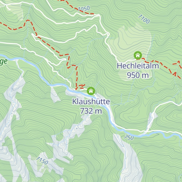 Map of Klaushütte