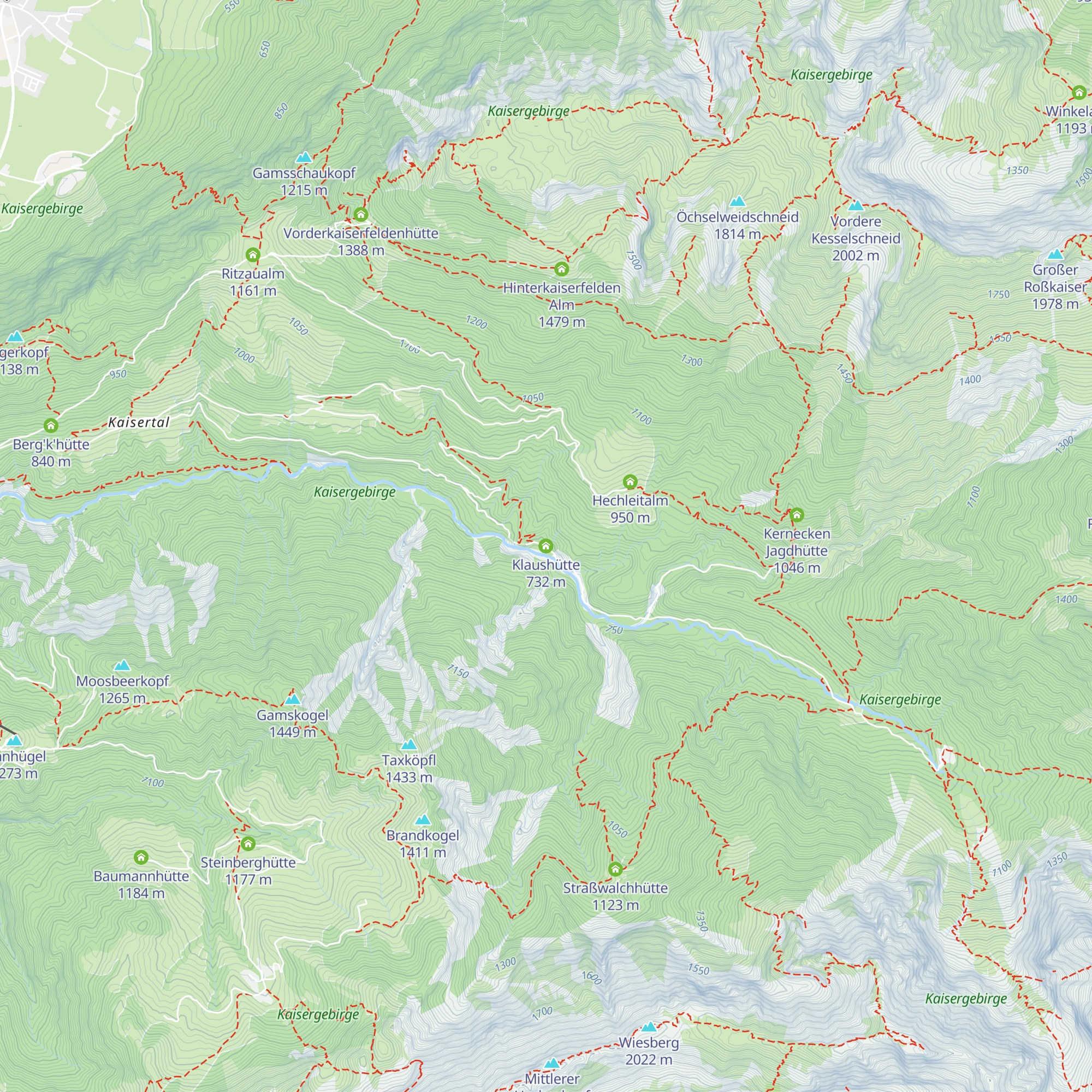 Klaushütte map