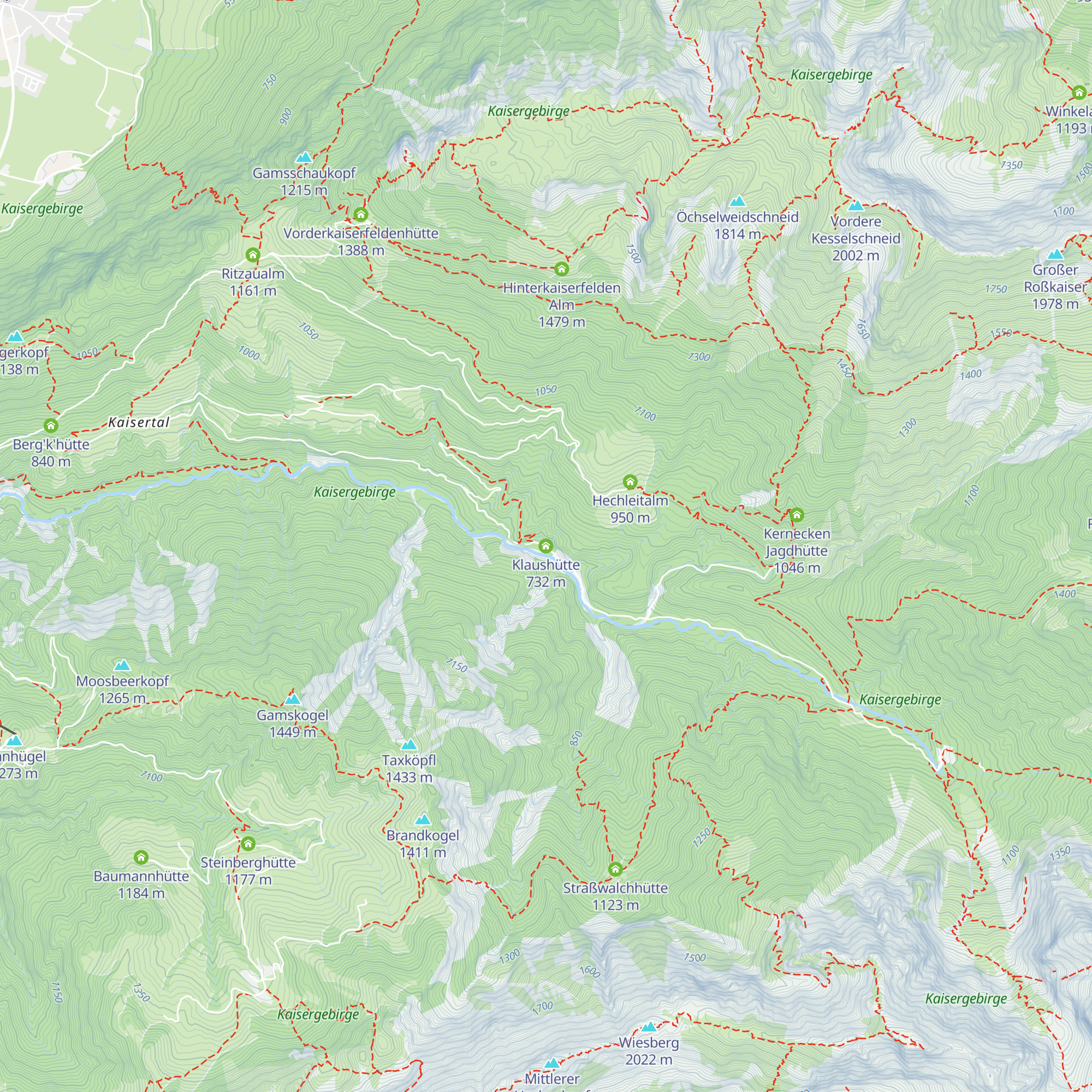 Klaushütte map