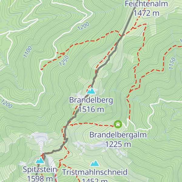 Map of Brandelberg