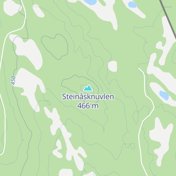 Map of Steinåsknuvlen