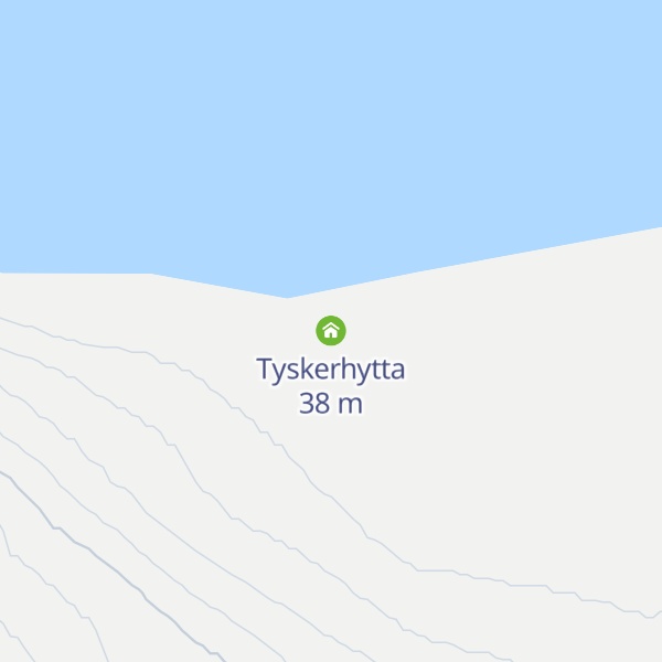 Map of Tyskerhytta