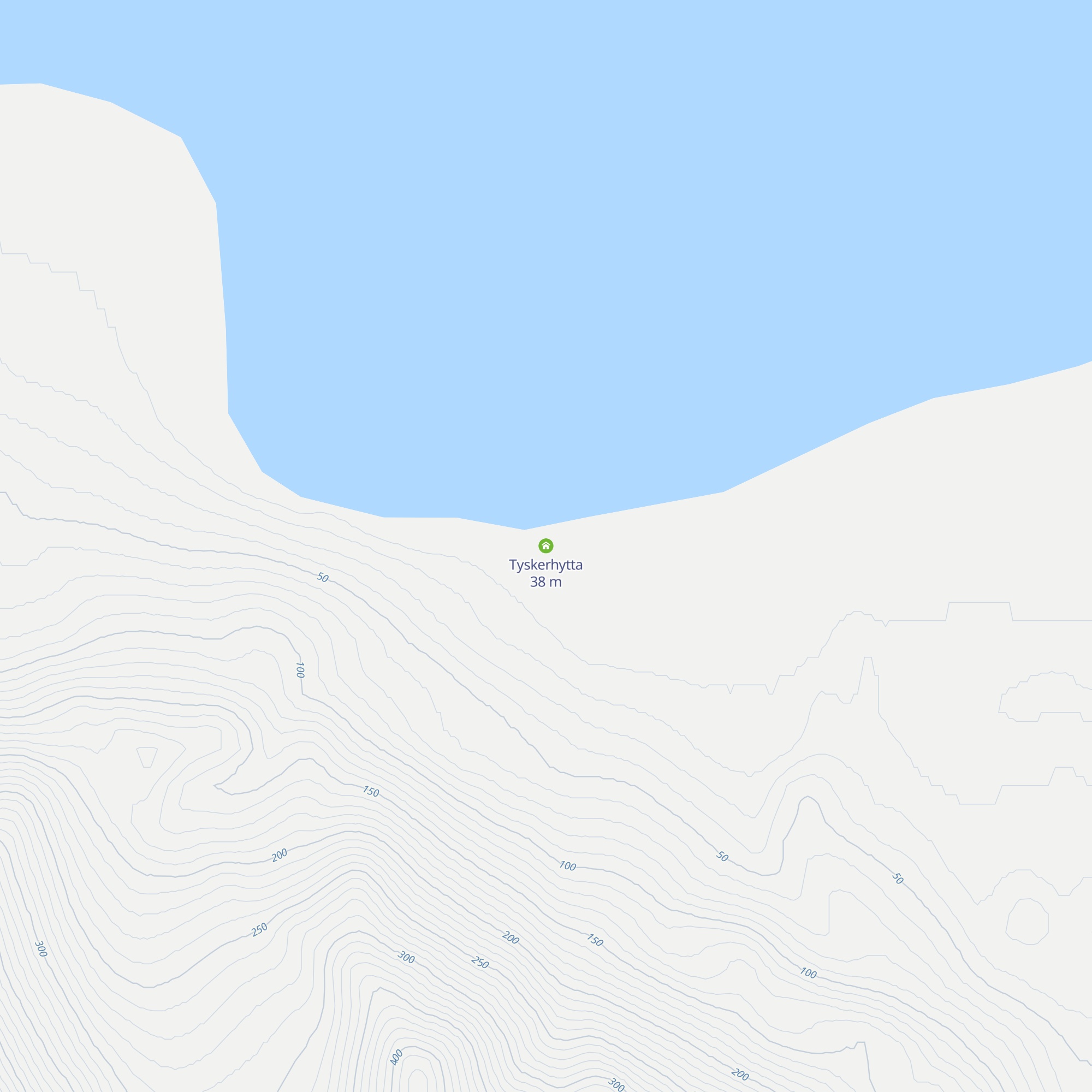 Tyskerhytta map