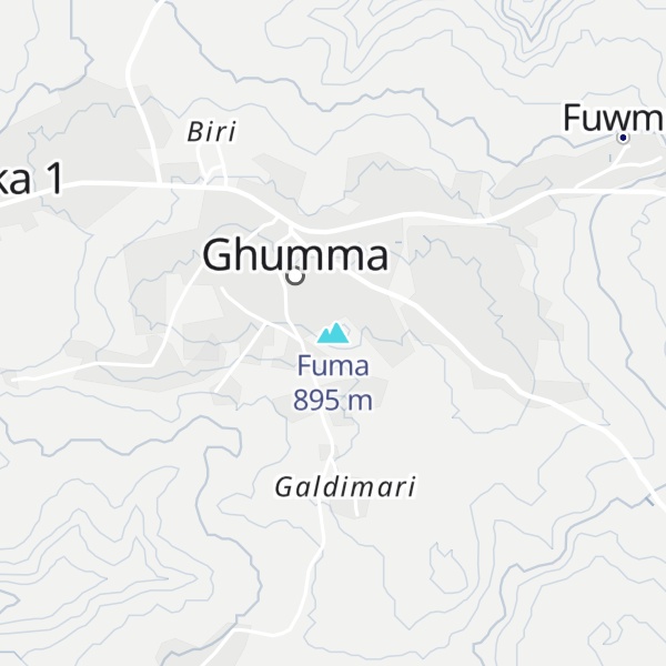 Map of Fuma