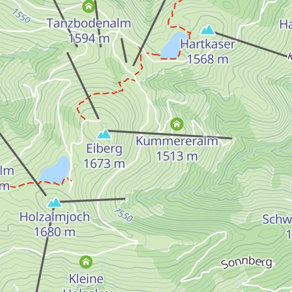 Map of Eibergalm