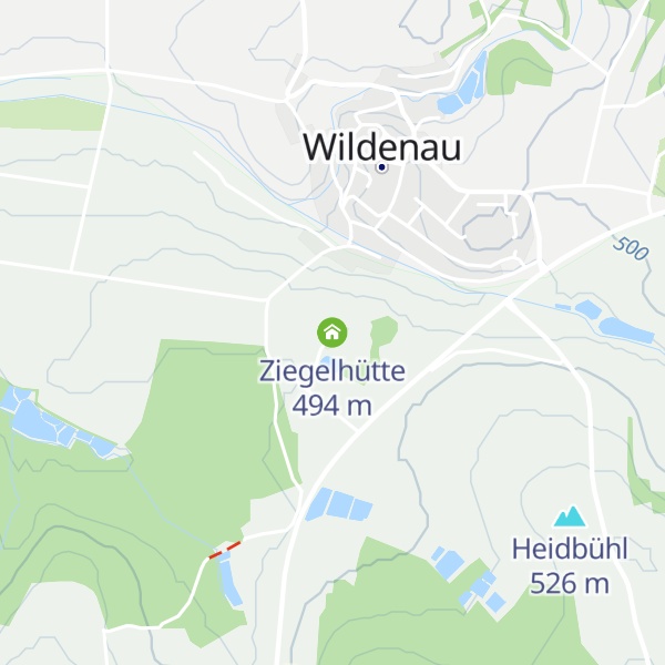 Map of Ziegelhütte