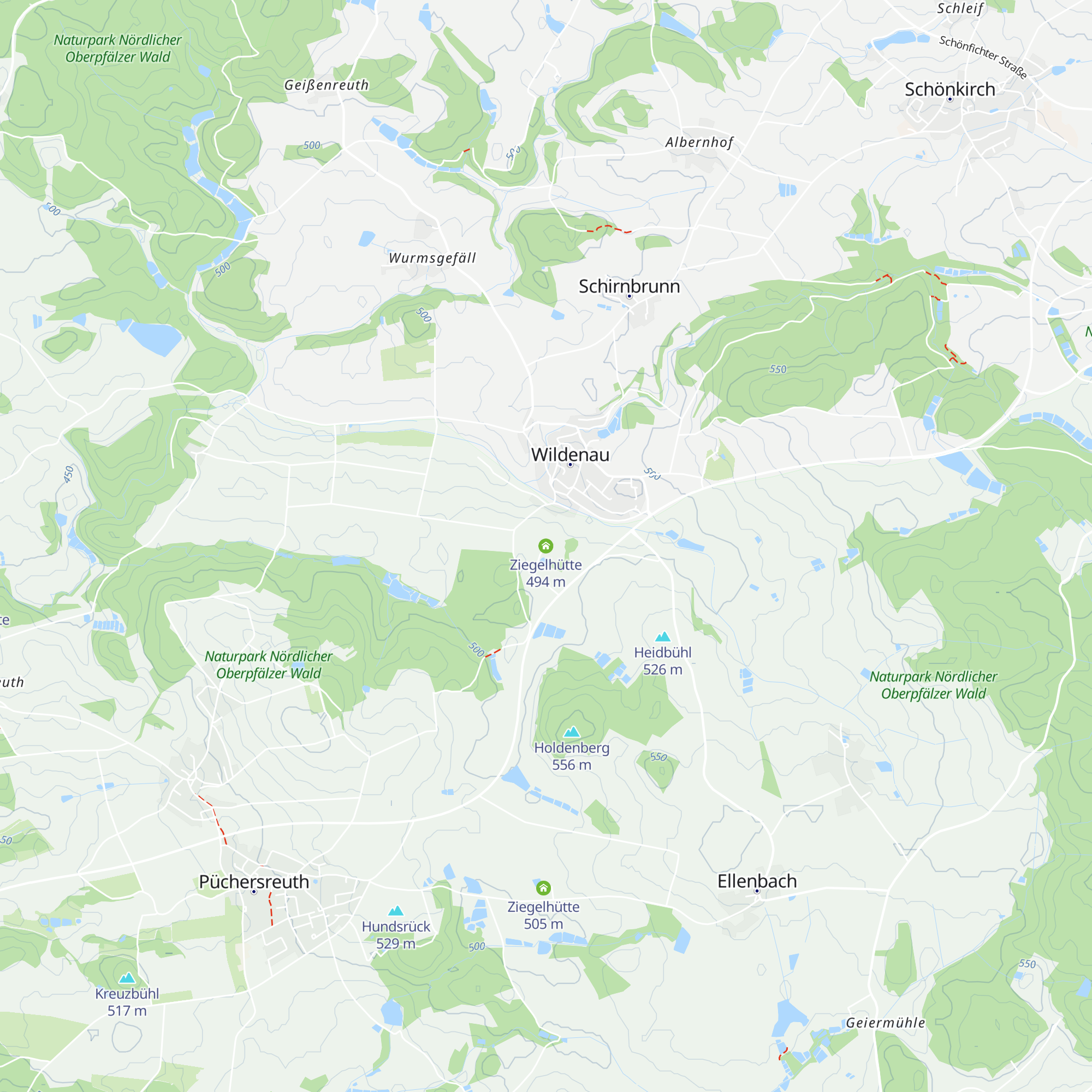 Ziegelhütte map