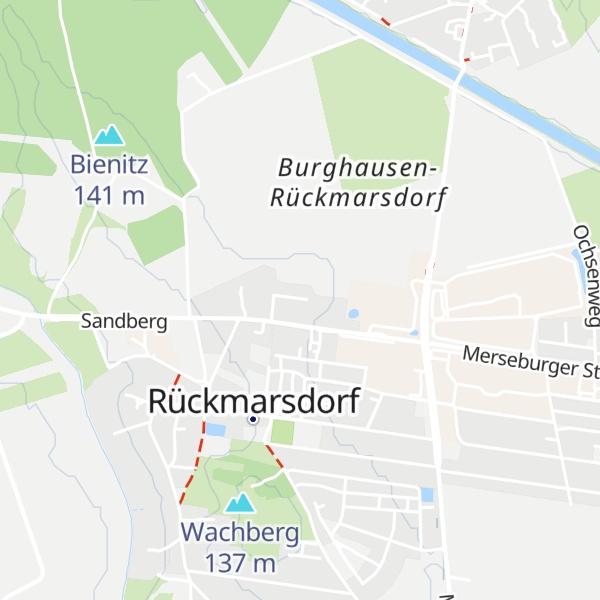 Map of Sandberg