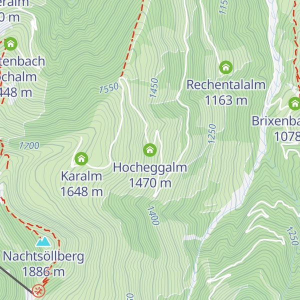 Map of Hocheggalm