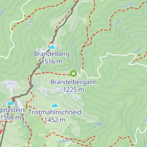 Map of Brandelbergalm