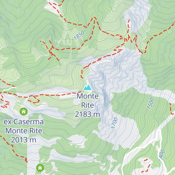 Map of Monte Rite