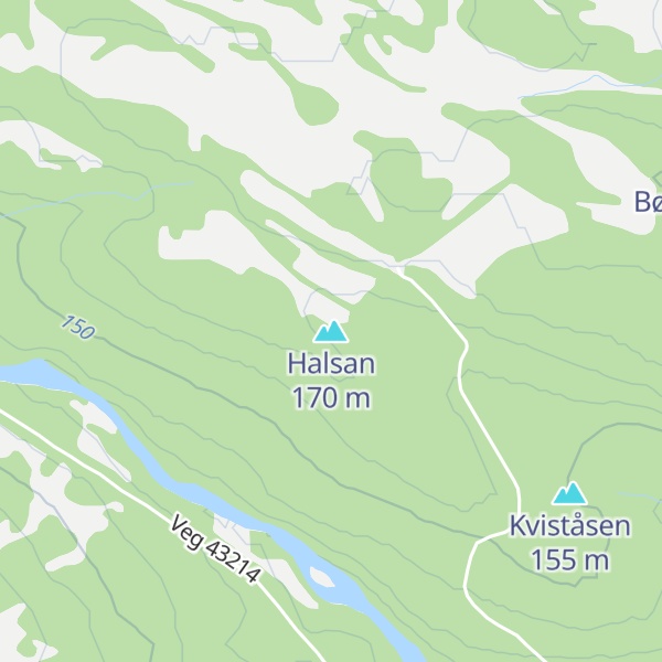 Map of Halsan