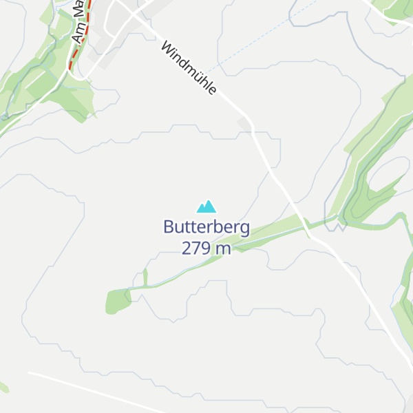 Map of Butterberg