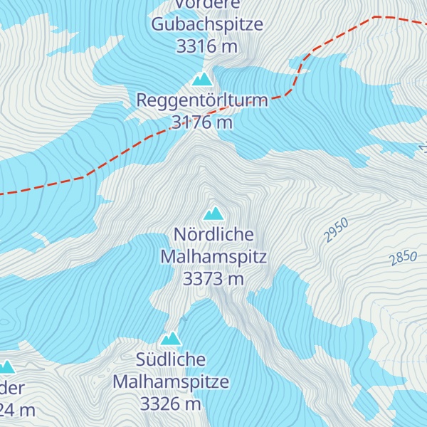 Map of Nördliche Malhamspitz