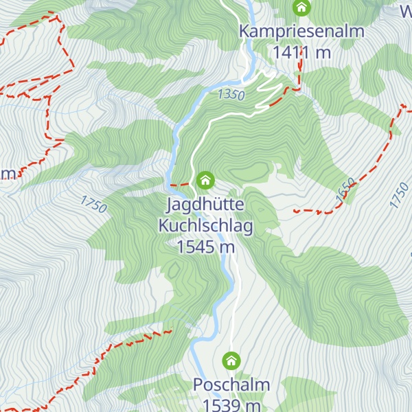 Map of Berndlalm