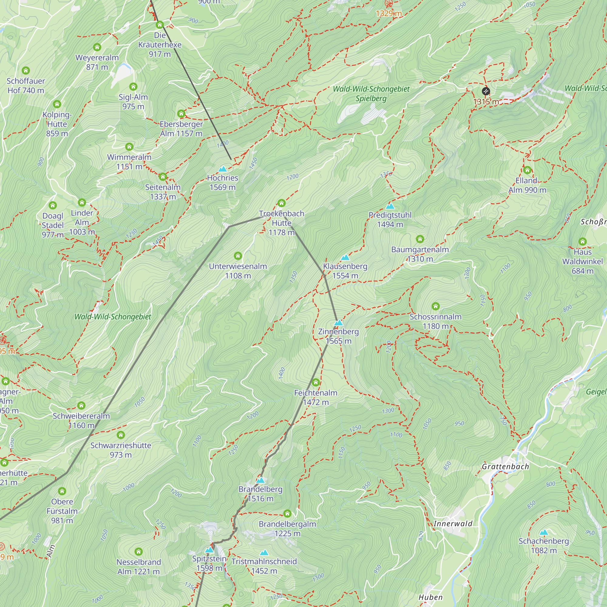 Koglhütte map
