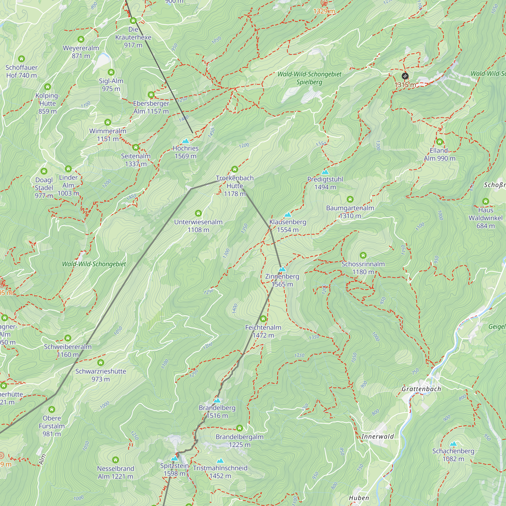 Koglhütte map