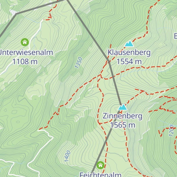 Map of Koglhütte