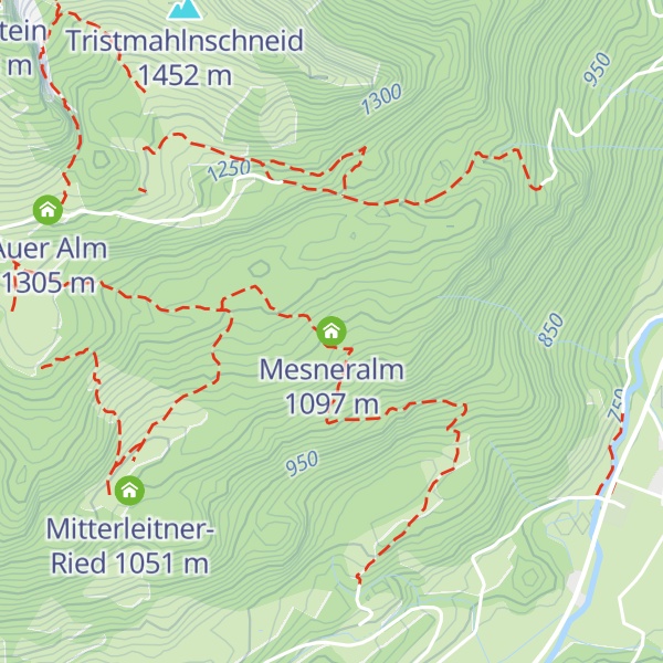 Map of Mesneralm