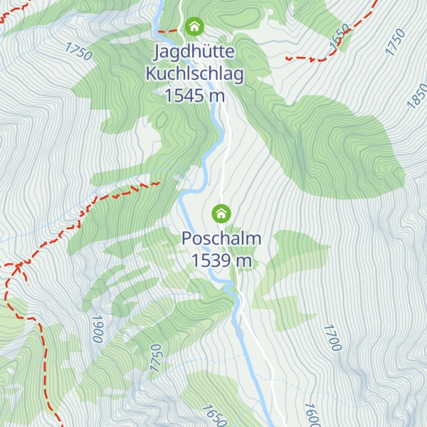 Map of Schiedhofalm