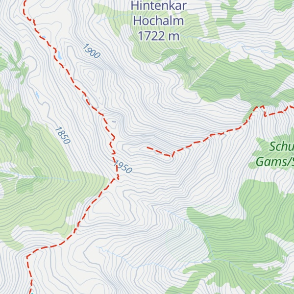 Map of Gerstinger Joch